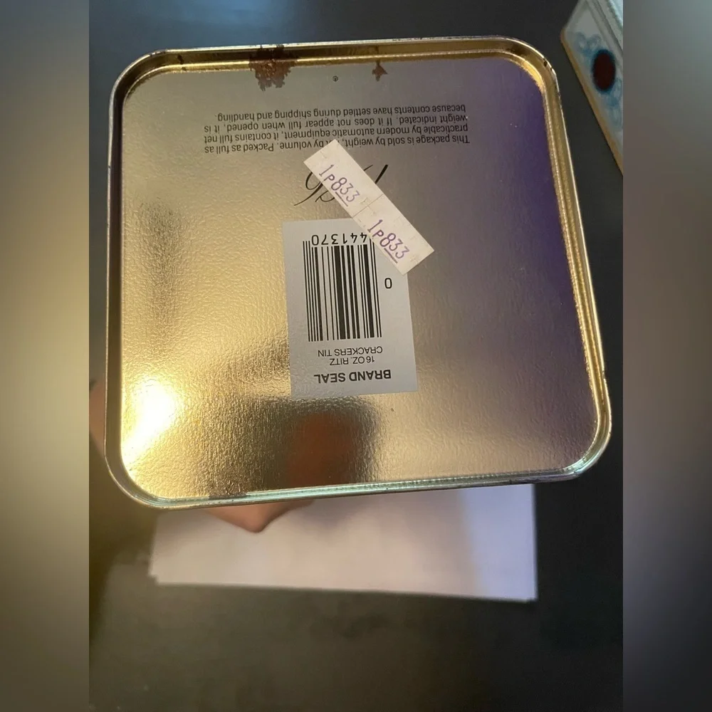 Limited Edition Ritz Crackers Tin vintage